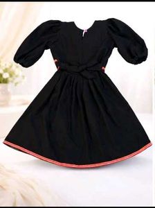 Cute Black Wrap Dress