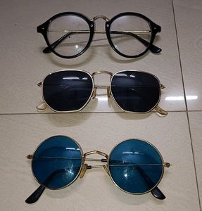 New Trendy Sunglasses For Men Combo (Pack of 3)