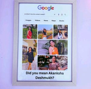 Customized Google Themed Photo Frame