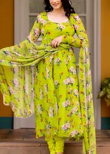 Sale!!!!Stunning Green Anarkali Suit🌟✨