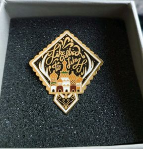Bookish Enamel Wooden Pins