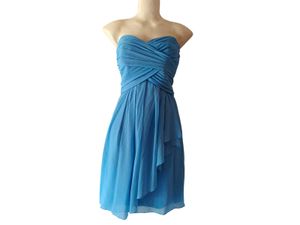 ✨ Stunning Blue Strapless Dress 🫶🏻😍