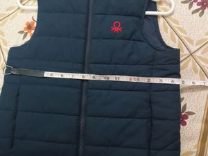 Boys Sleeveless Puffer Jacket