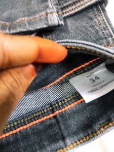 Zara Boys Gray Denim Pants