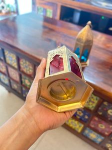 Almost New 3 Morrocan Design Candle Holder