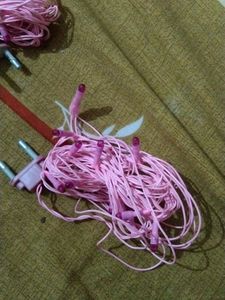 Pink Colour Jhumar Light