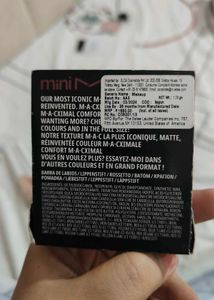 MAC Lipstick &amp; Belif Cream Sample