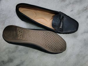 Black Leather Loafers