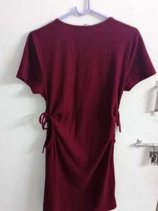 Maroon Body Con