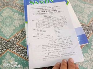 12th Physics Desk Work