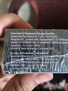 Mivi Rock &amp; Roll E5 Earphones Sealed Pack