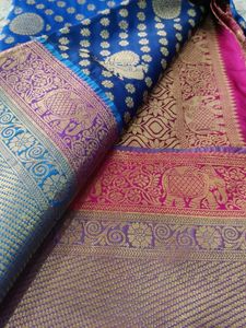 Blue Saree