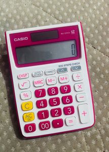 Casio Pink Calculator