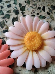 Flower Candle Set Of 2