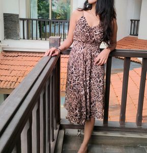 Cheetha Print One Piece
