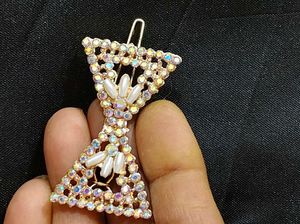 Sparkly Bow Hair Clip Combo