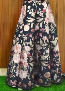 Thai Foam Printed Skirt