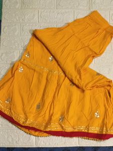 Yellow Sharara And Kurta Set