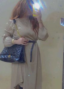 Dubai Style Dress With Belt