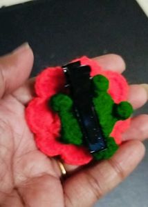 Rose Hair Clips Combo Of 2