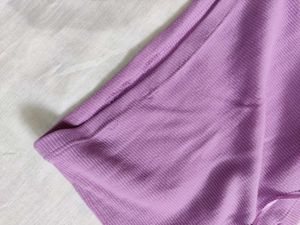 Lilac Ribbed Cropped Cami