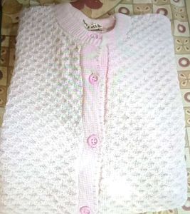 Pink Knit Cardigan