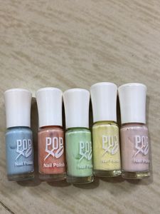 Flossy Cosmetics Highlighter And Popxo Nail Paints