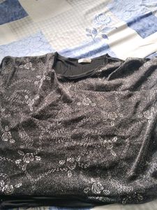 Sparkly Black Top