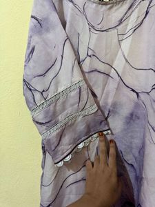 Floral Print Kurta