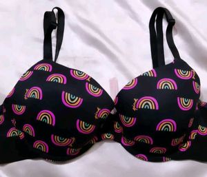 Cute Rainbow Print Bra
