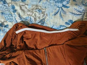 Chic Brown Off-Shoulder Top