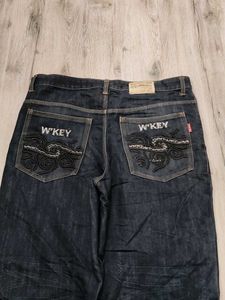 Ma1559 Western key bootcut jeans waist 38