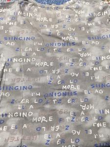 Letter Print T-Shirt