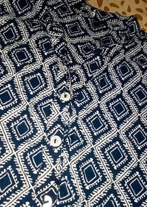 Patterned Casual Shirt