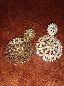 Pearl Floral Earrings