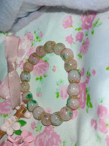 Beaded Stone Bracelet
