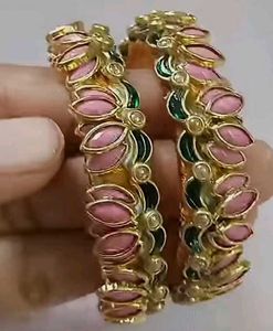 Handmade Designer 5 Bangles Set