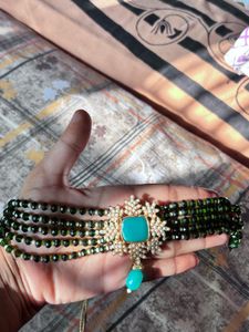 Green Choker Pendant