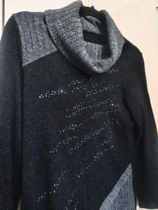 Stylish Black &amp; Gray Sweater