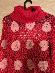 2 in 1 Knitted Turtleneck Sweater 💗