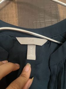 Very Smart Hnm Blue Dress