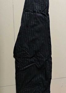 Striped Black Pants