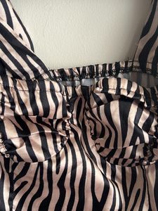 Leopard Print Party Dress