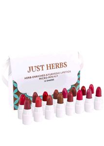 🆕✅Just Hurbs 16 Lipstic Shades