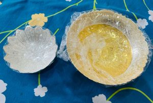 New German Silver&Gold Plated Decorative Bowls