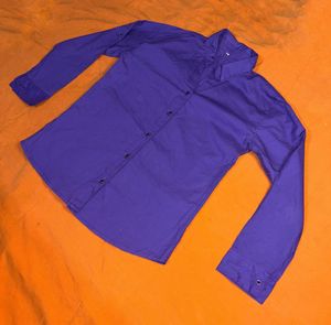 Purple Women Formal Shirt
