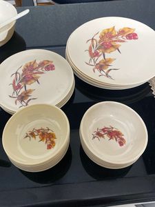 20Pcs Melamine Floral Dinner Set