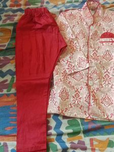 Boys' Patterned Kurta Set