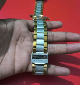 Sonata Quartz Analog Stainless Steel Strap Watch