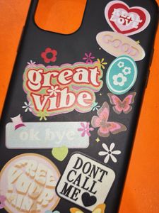 Trendy Sticker iPhone Case